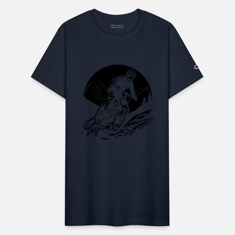 Mountain Biker Graphic