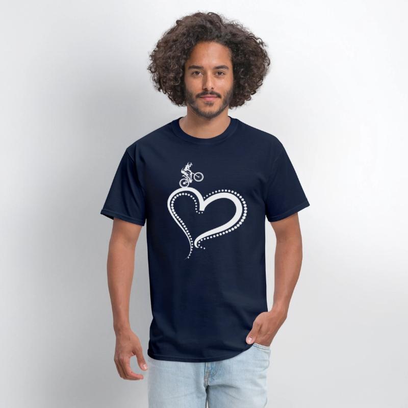 Mountain Biker Heart Adventure