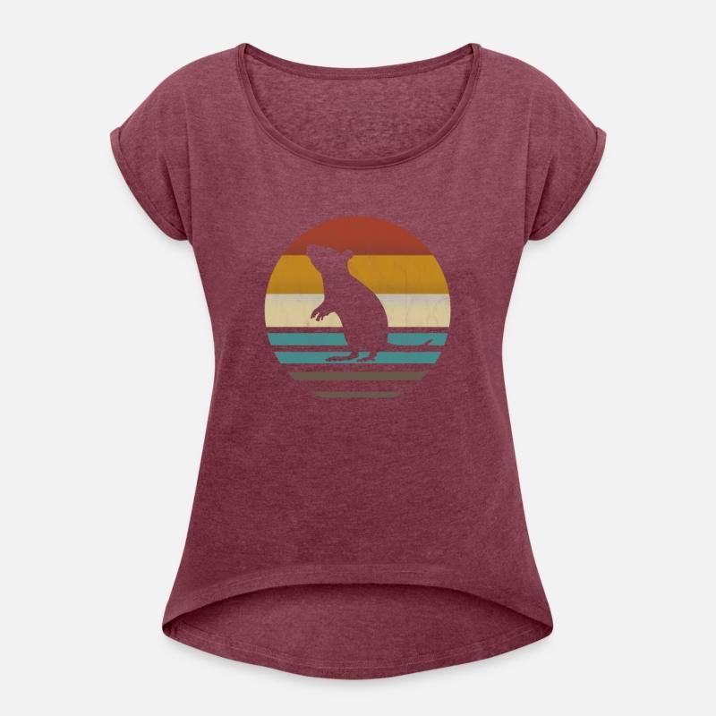 Mouse mice silhouette retro gift