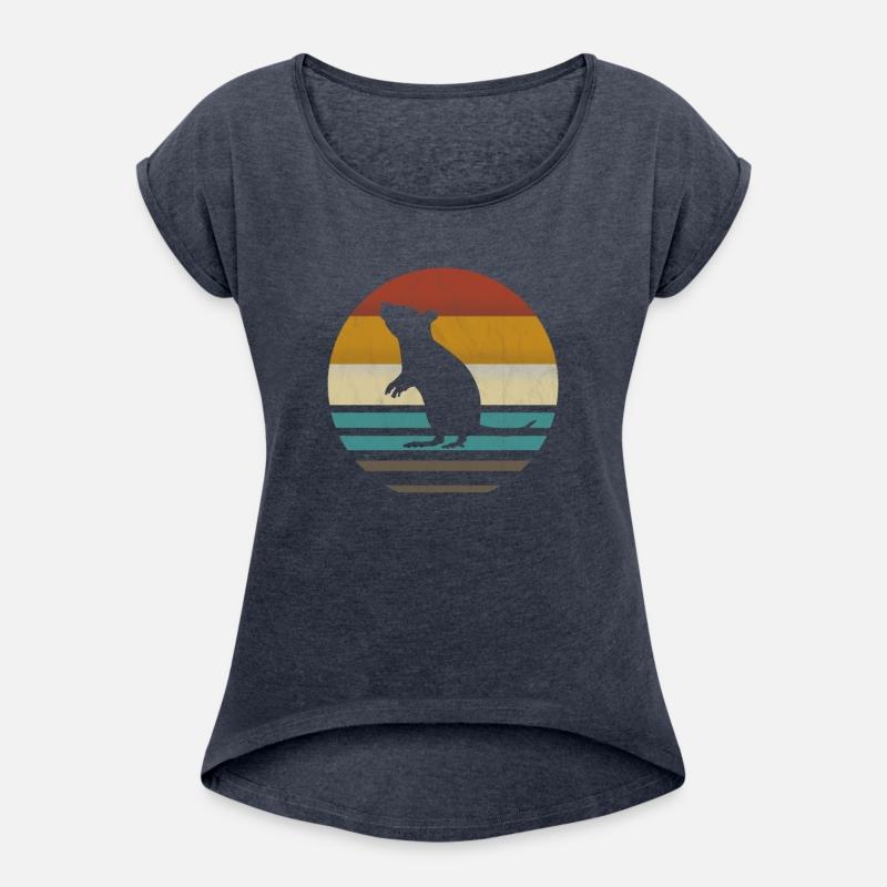 Mouse mice silhouette retro gift