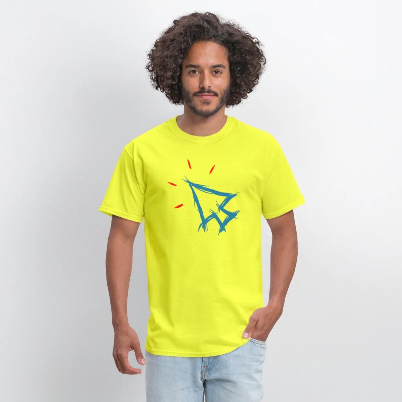 Mouse pointer cursor symbol, arrow, hand drawn.