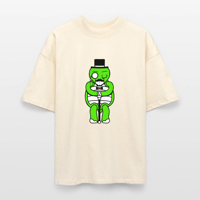 Mr. Tortoise Sir Gentleman Rich Top Hat Monocle