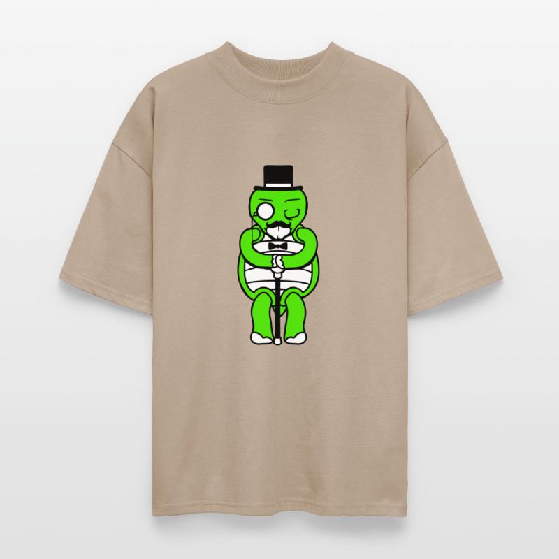 Mr. Tortoise Sir Gentleman Rich Top Hat Monocle