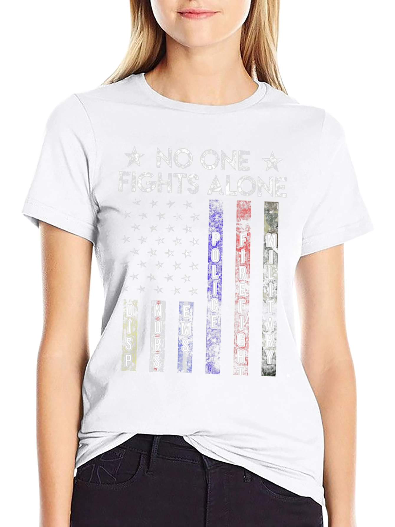 No One Fights Alone T-Shirt
