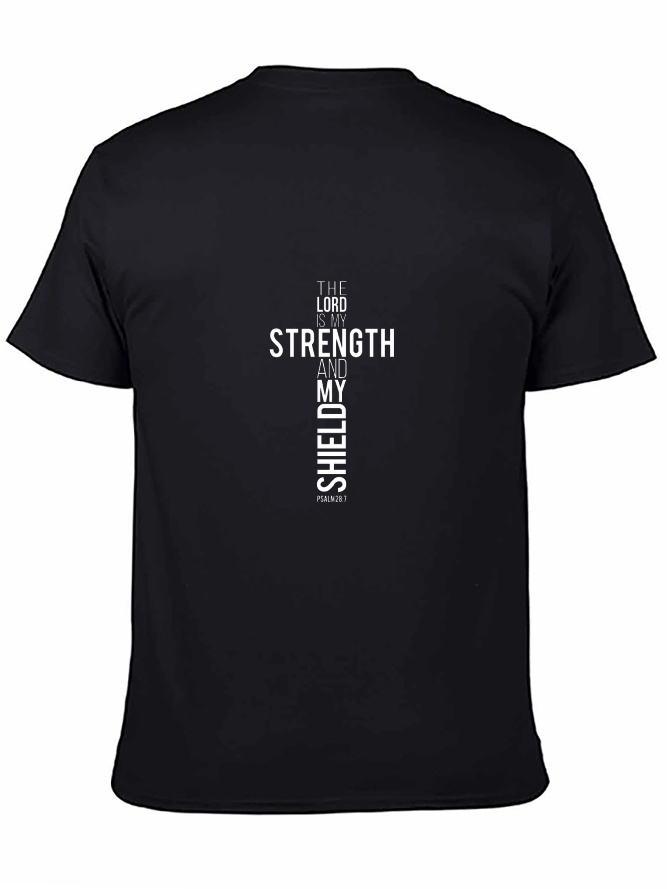 Faith-Inspired Black T-Shirt
