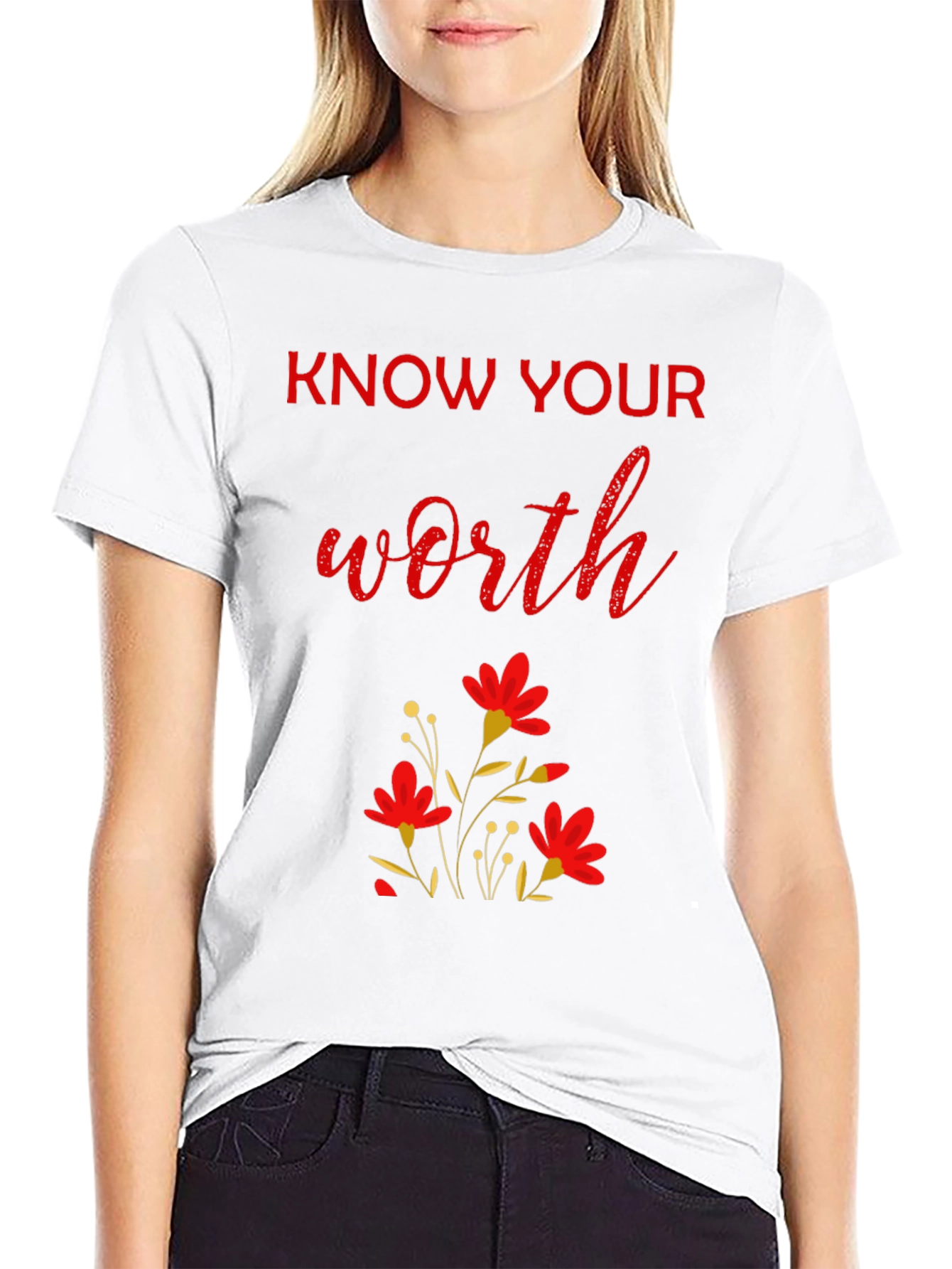 Know Your Worth Graphic T-Shirt