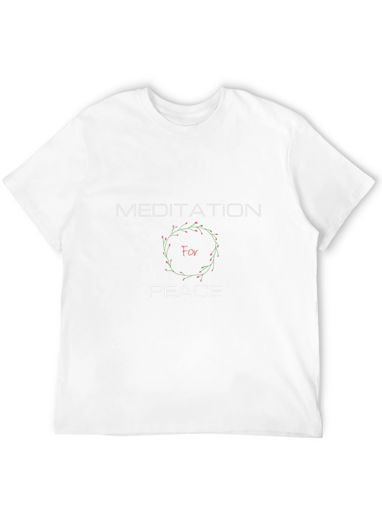 Meditation for Peace Graphic T-Shirt
