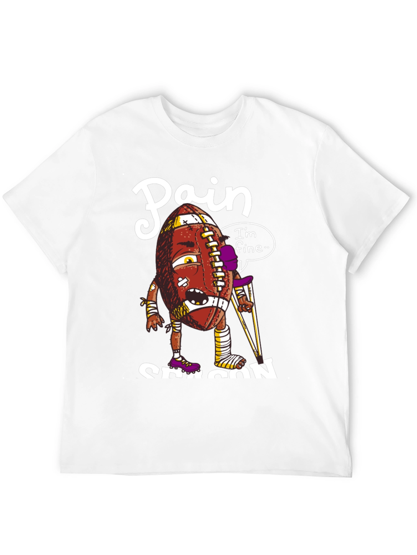 Pain Season Football T-Shirt