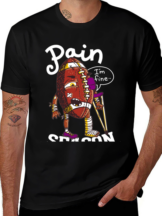Pain Season Football T-Shirt