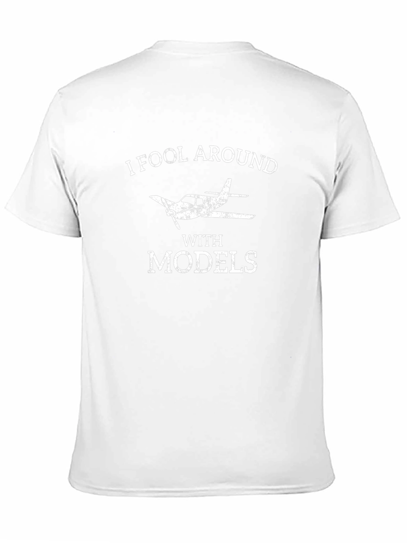 I Fool Around With Models Airplane Graphic T-Shirt