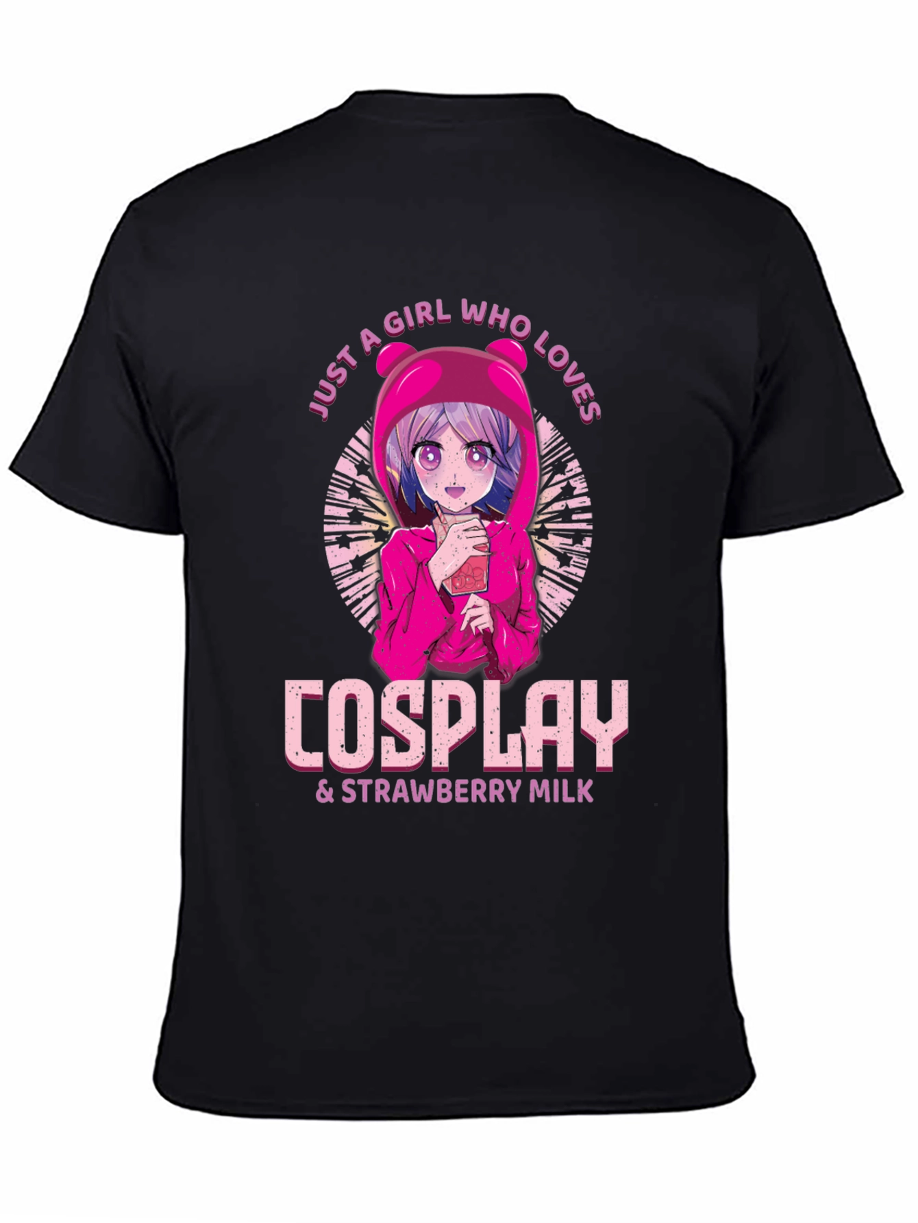 Cosplay & Strawberry Milk Anime T-Shirt