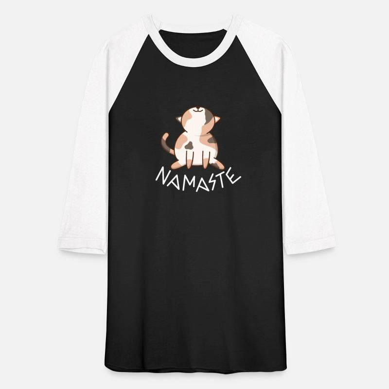 Namaste Cute Cat Doing Yoga