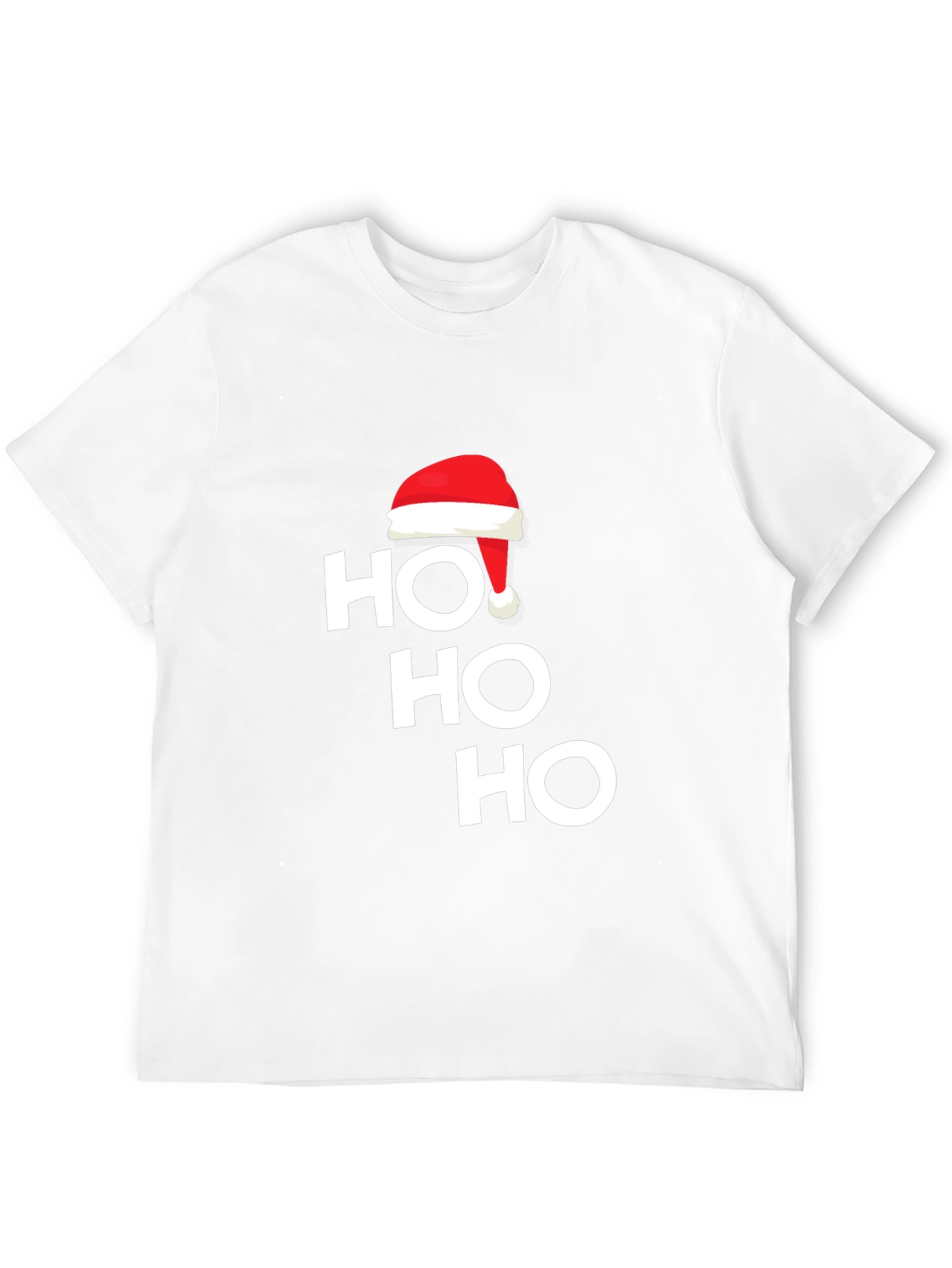 Festive Ho Ho Ho Christmas Holiday T-Shirt
