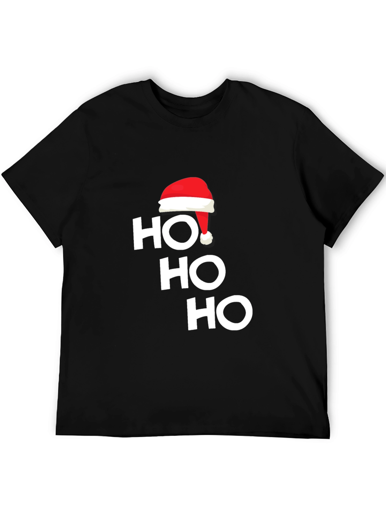 Festive Ho Ho Ho Christmas Holiday T-Shirt