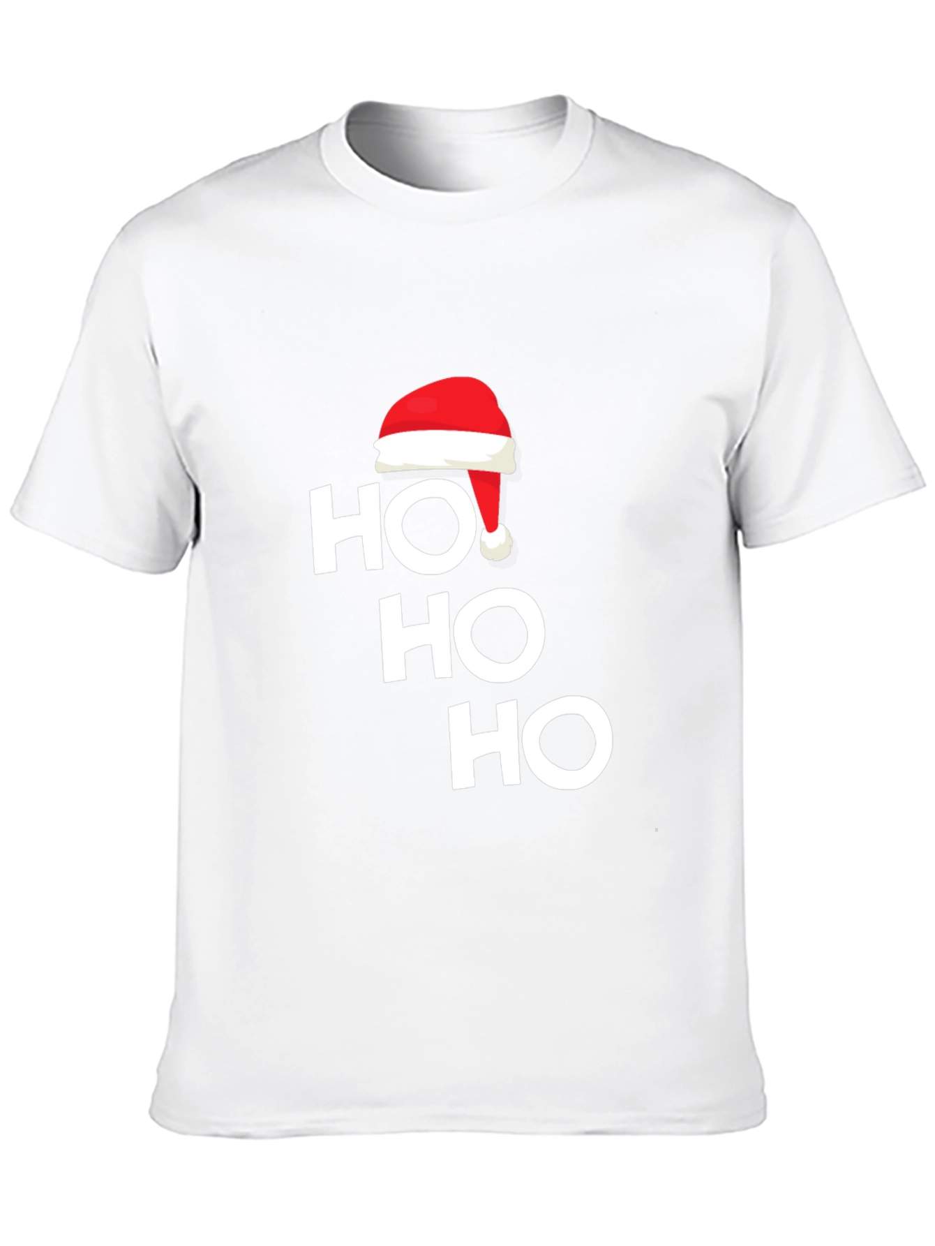 Festive Ho Ho Ho Christmas Holiday T-Shirt