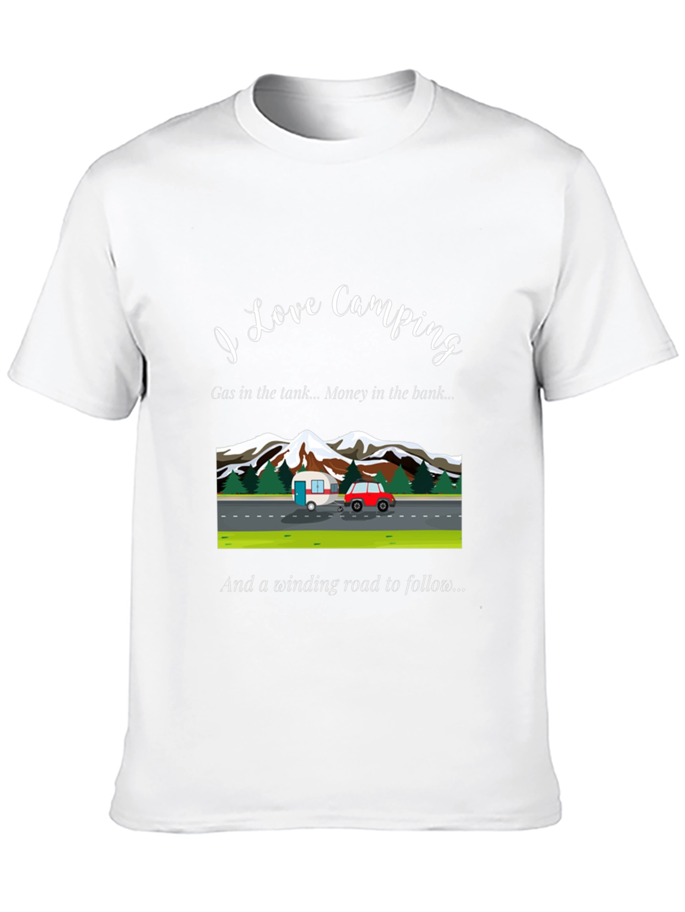 I Love Camping Graphic T-Shirt