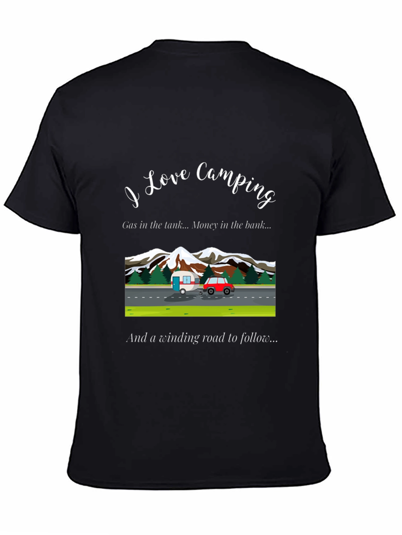 I Love Camping Graphic T-Shirt