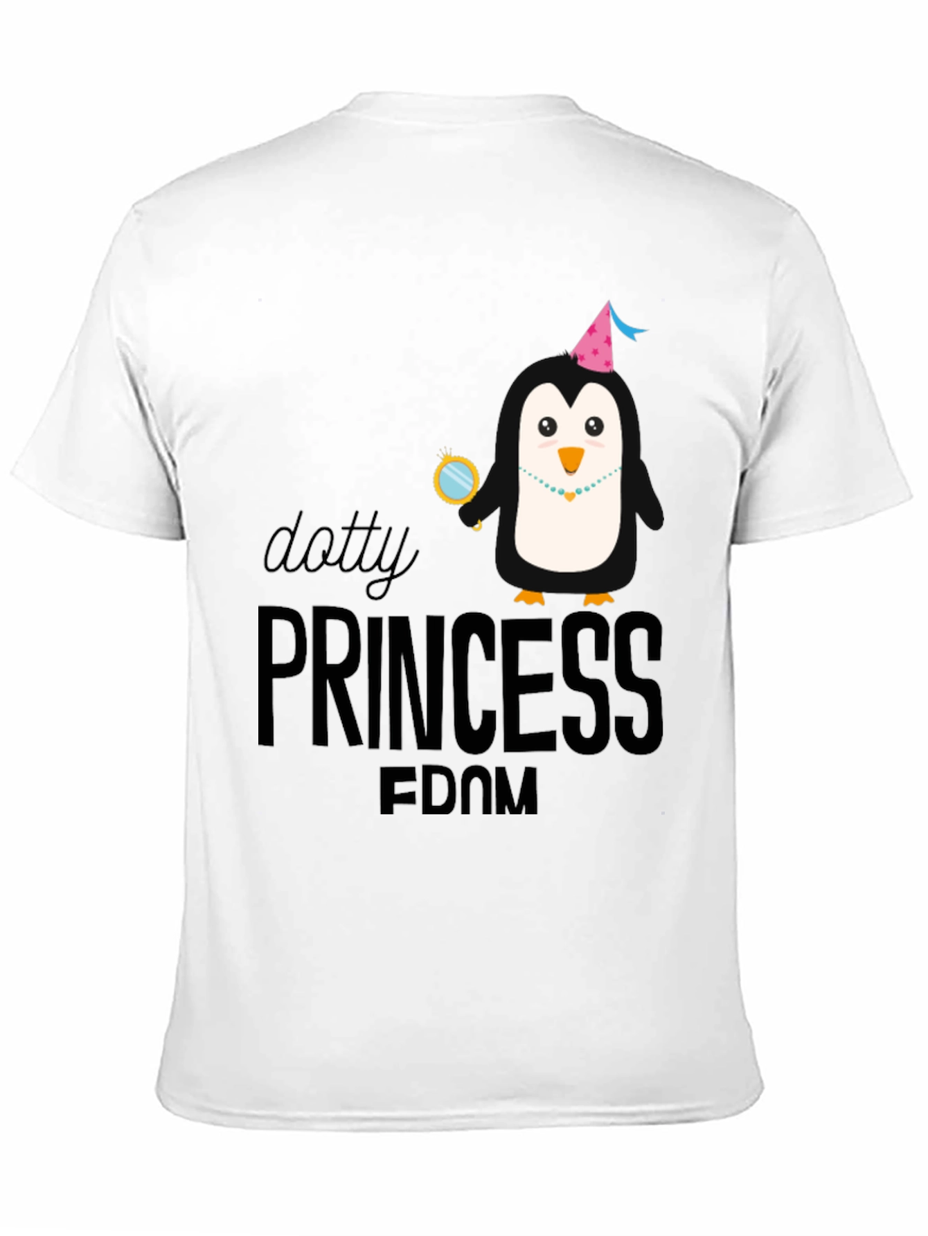 Dotty Princess Penguin T-Shirt