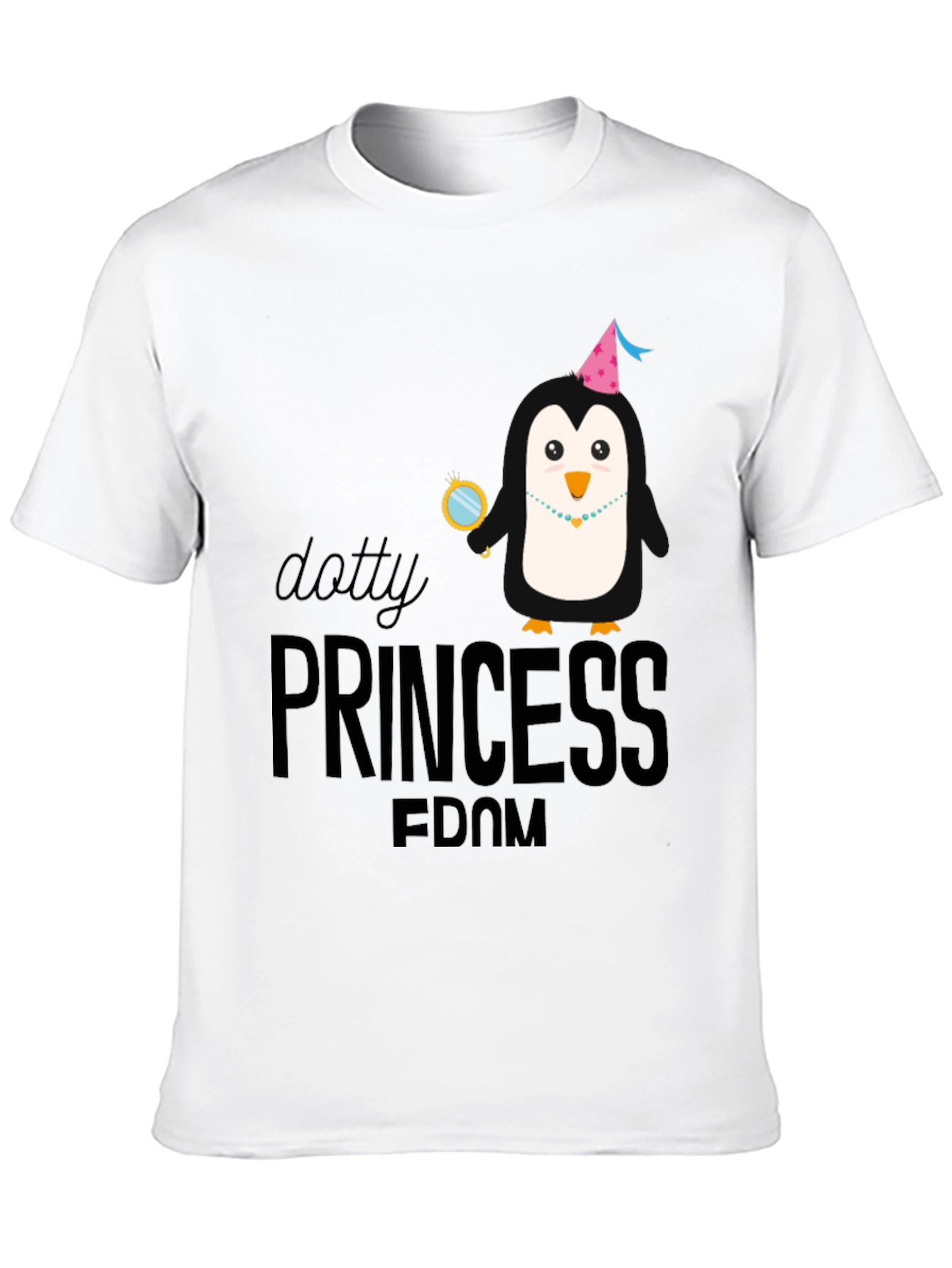 Dotty Princess Penguin T-Shirt