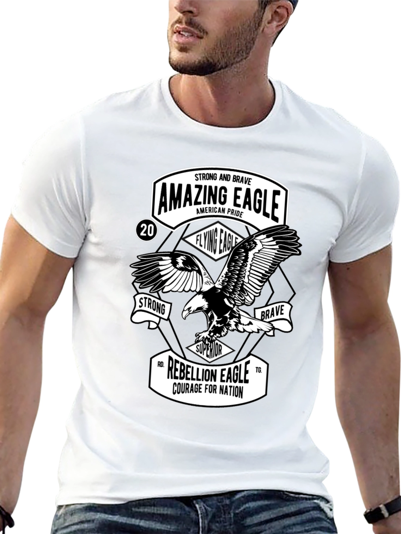 Amazing Eagle Pride Graphic Tee