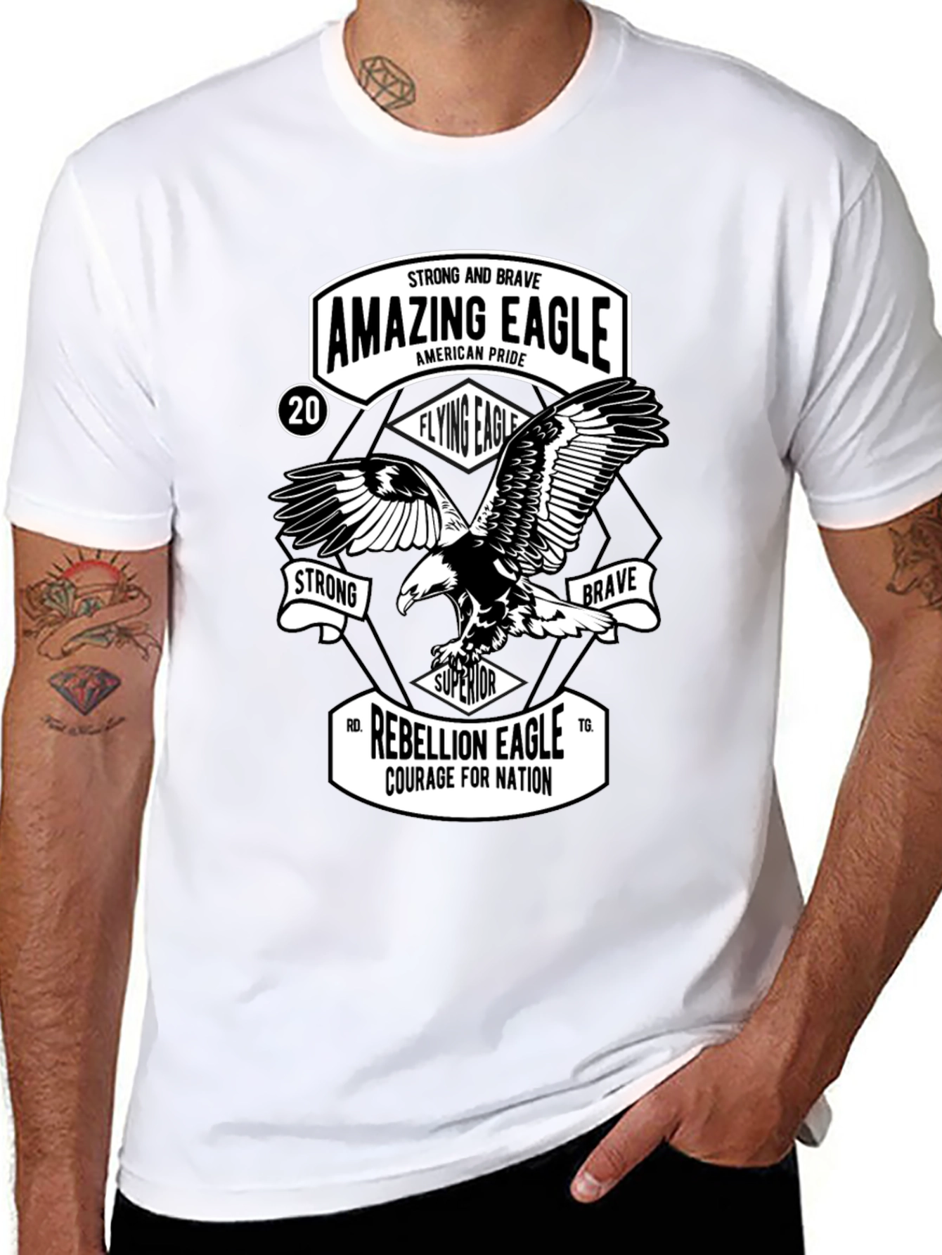 Amazing Eagle Pride Graphic Tee