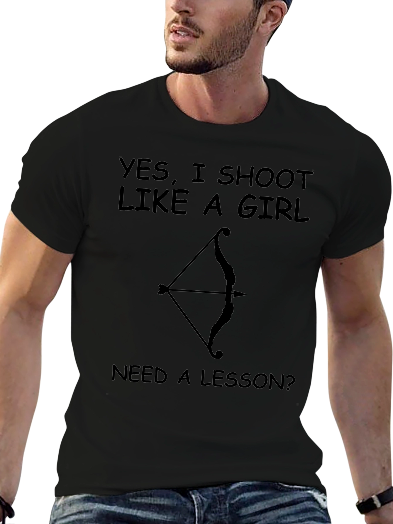 Funny Archer T-Shirt - Shoot Like A Girl