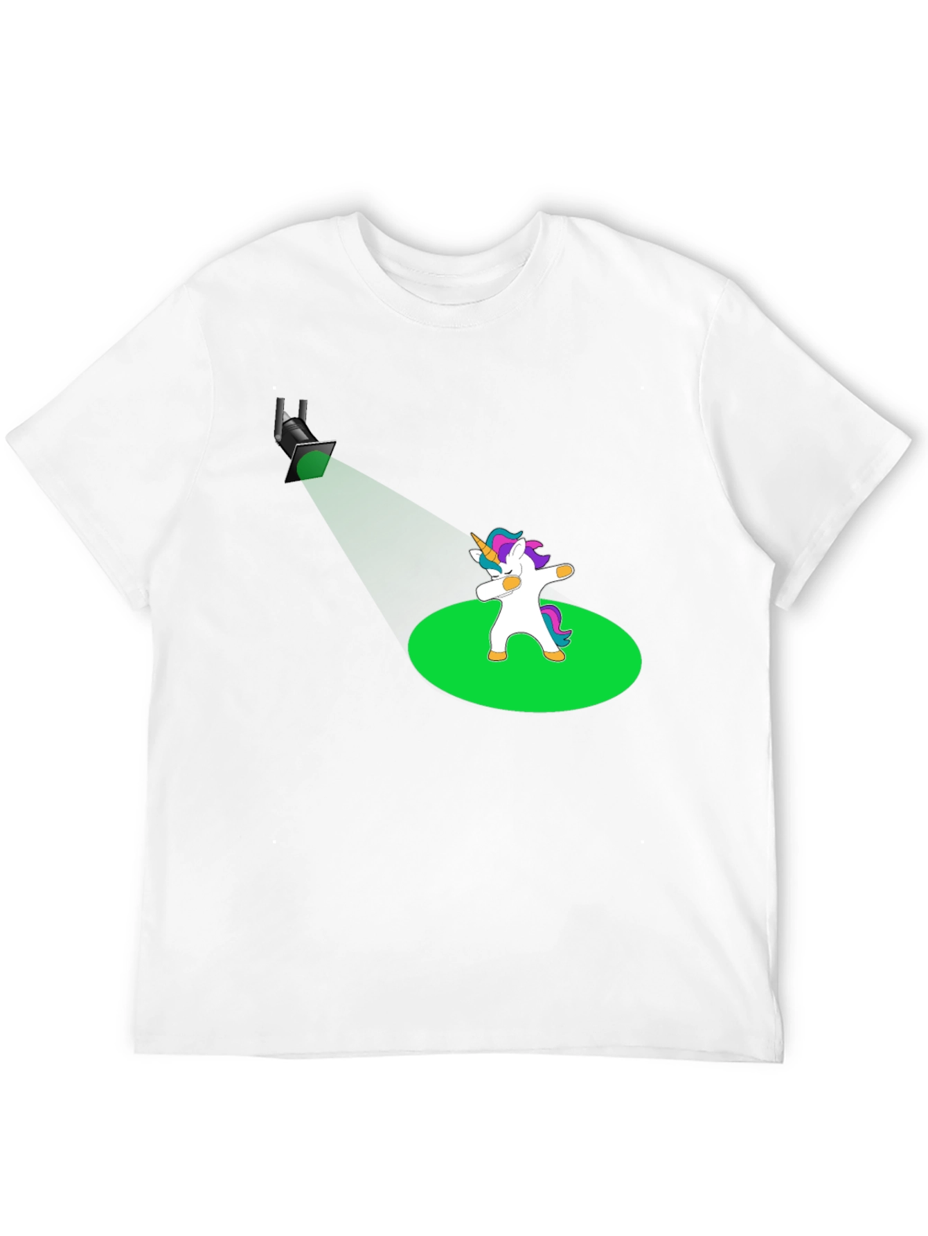 Dabbing Unicorn T-Shirt - Spotlight Design