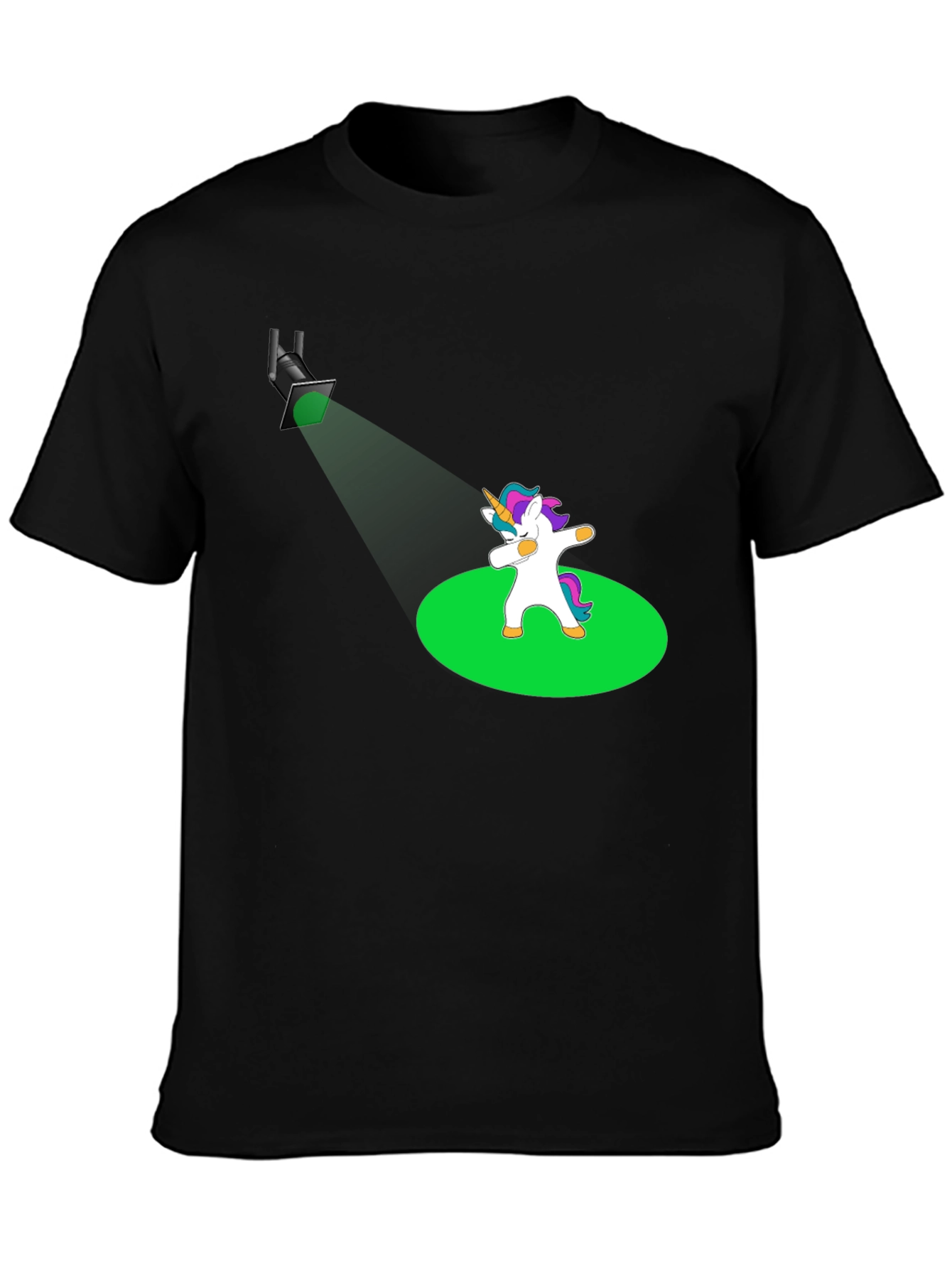 Dabbing Unicorn T-Shirt - Spotlight Design