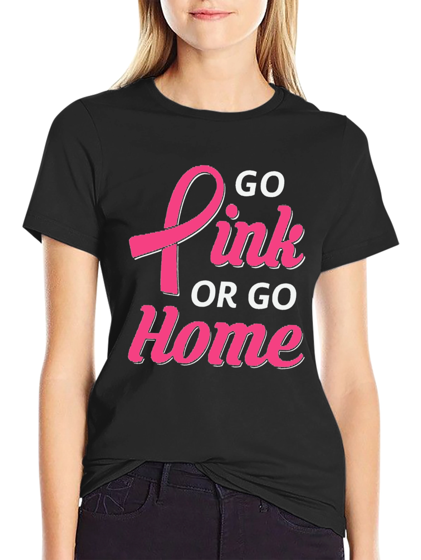 Go Pink or Go Home T-Shirt