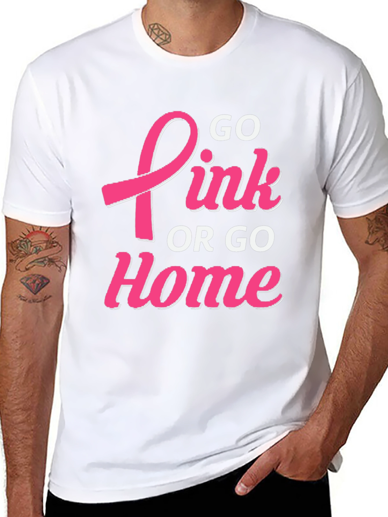 Go Pink or Go Home T-Shirt