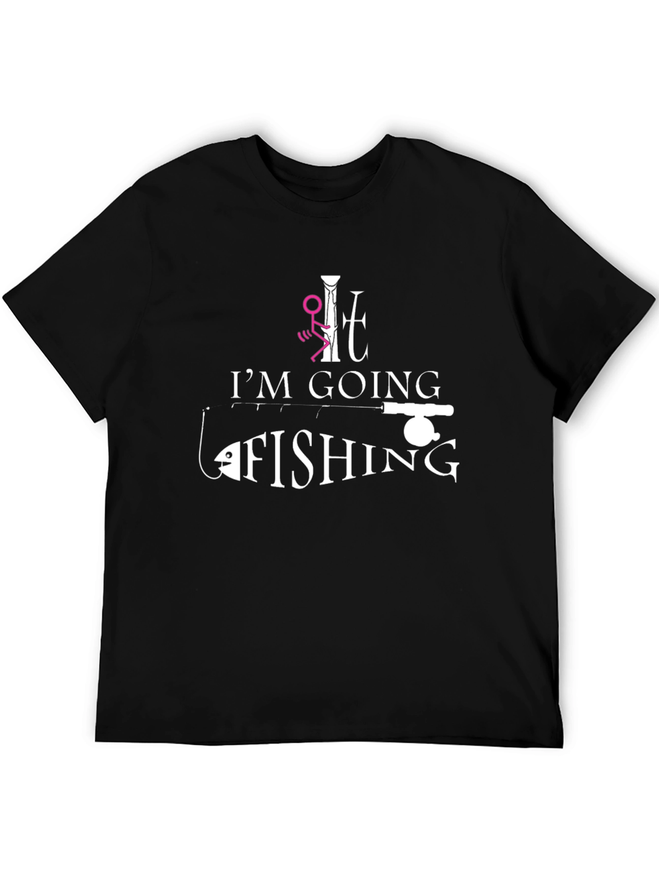 Funny Fishing T-Shirt - Id Rather Be Fishing