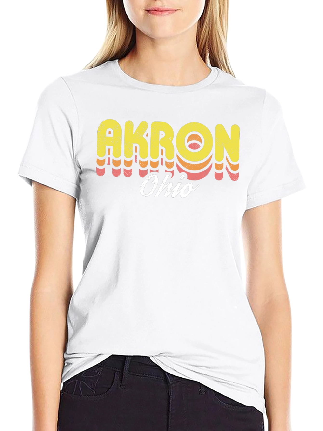 Akron Ohio Retro T-Shirt