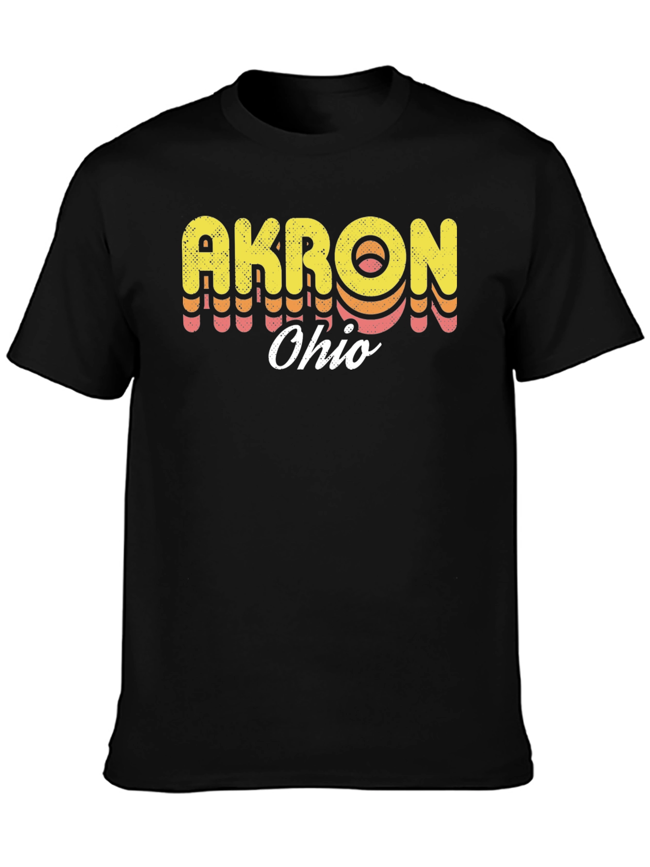 Akron Ohio Retro T-Shirt