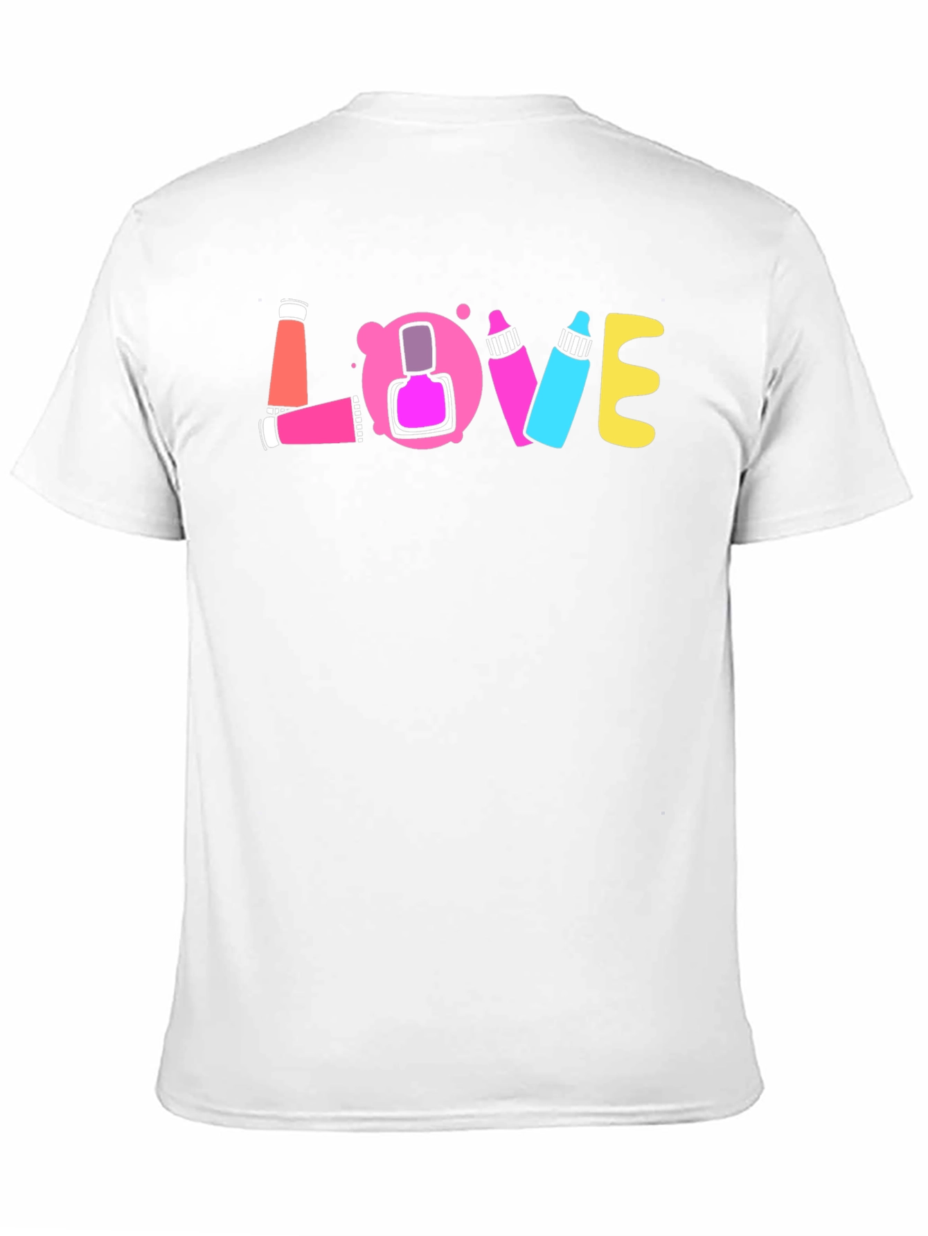 Love Nail Polish Graphic T-Shirt