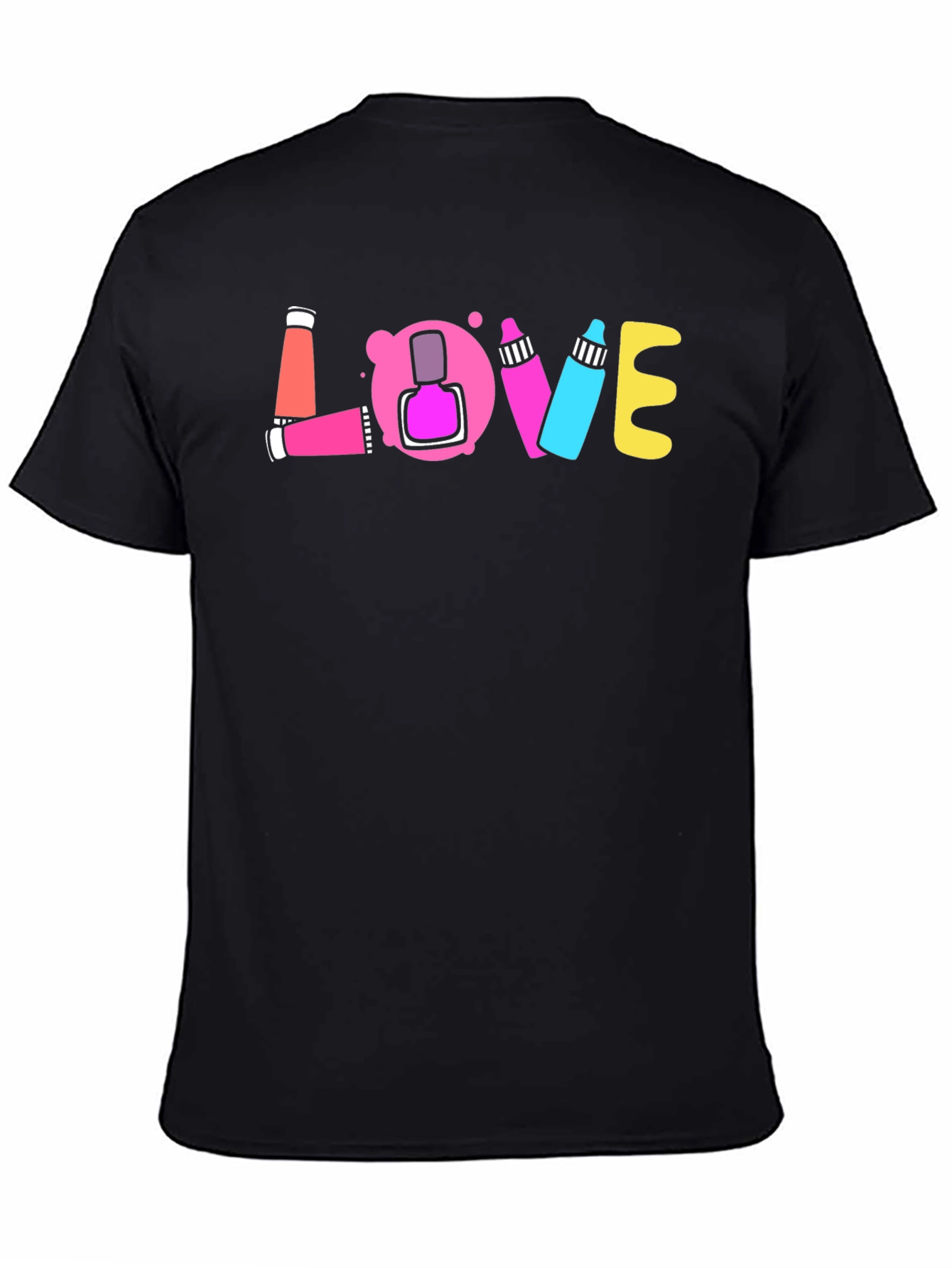 Love Nail Polish Graphic T-Shirt