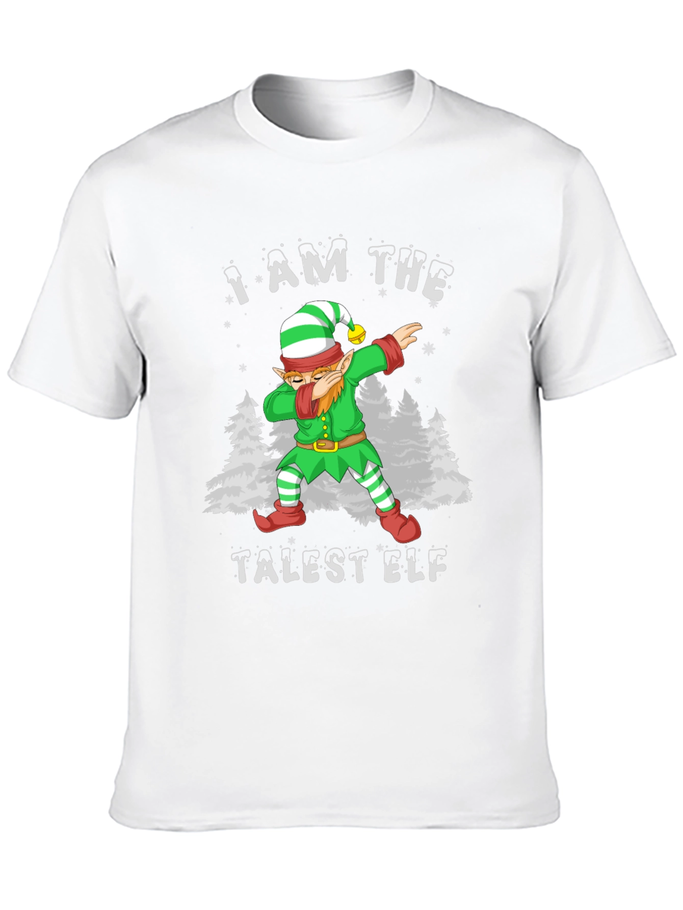 Talest Elf Dab Funny Christmas T-Shirt