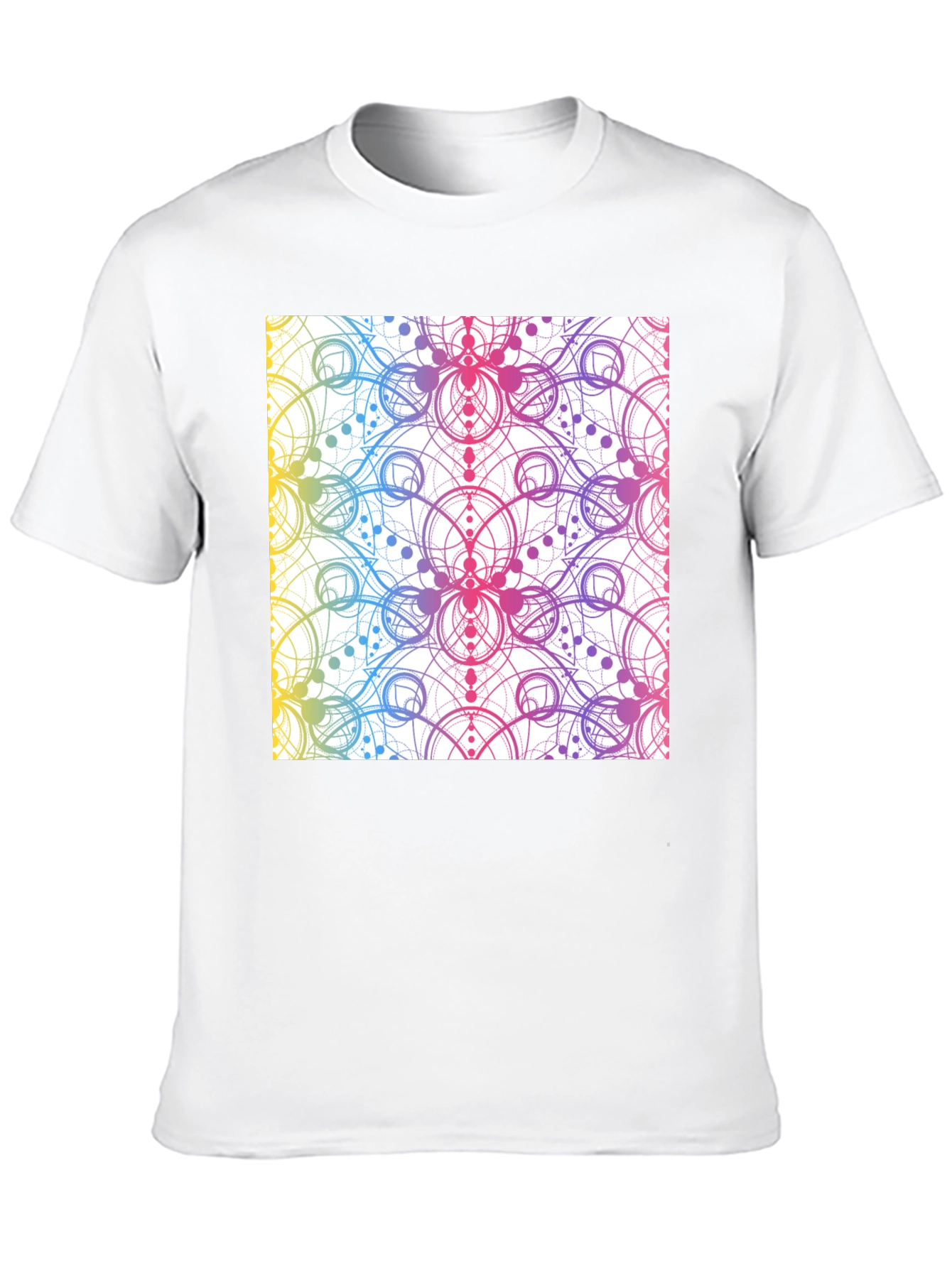 Geometric Rainbow T-Shirt