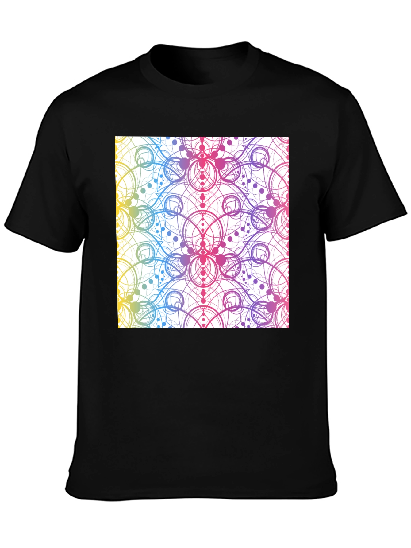 Geometric Rainbow T-Shirt