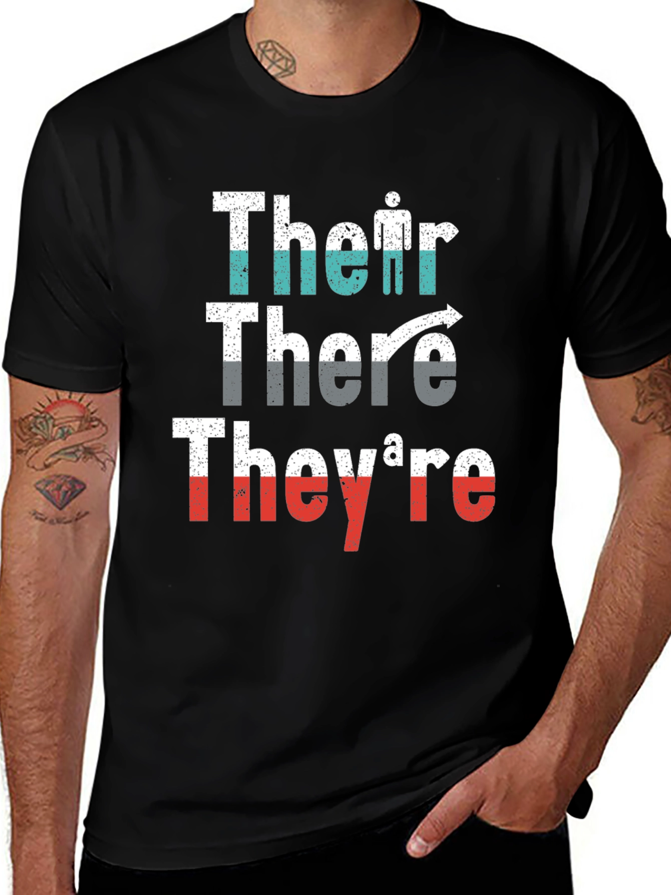 Their There Theyre Grammar T-Shirt