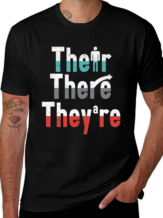 Their There Theyre Grammar T-Shirt