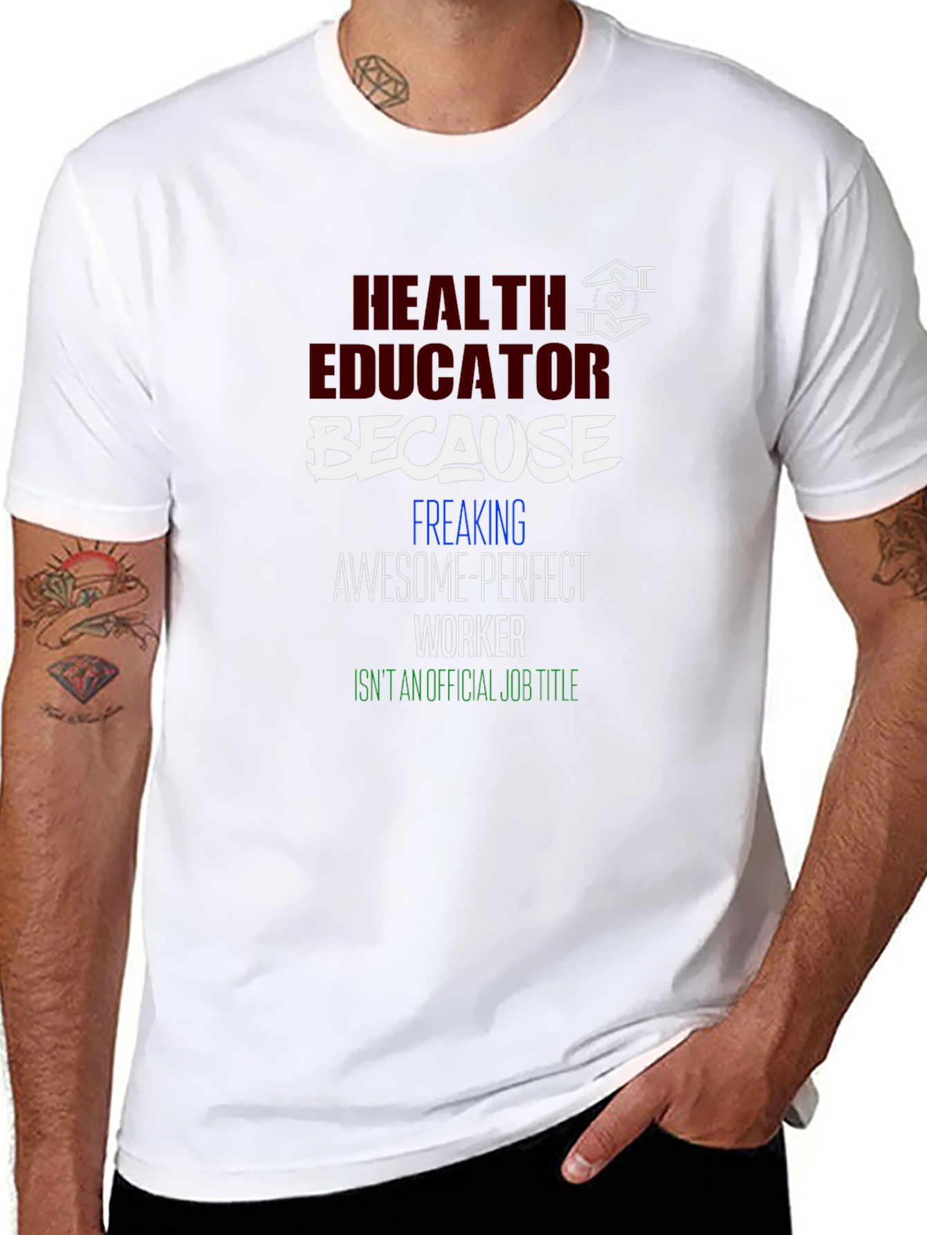 Health Educator Novelty Graphic Tee