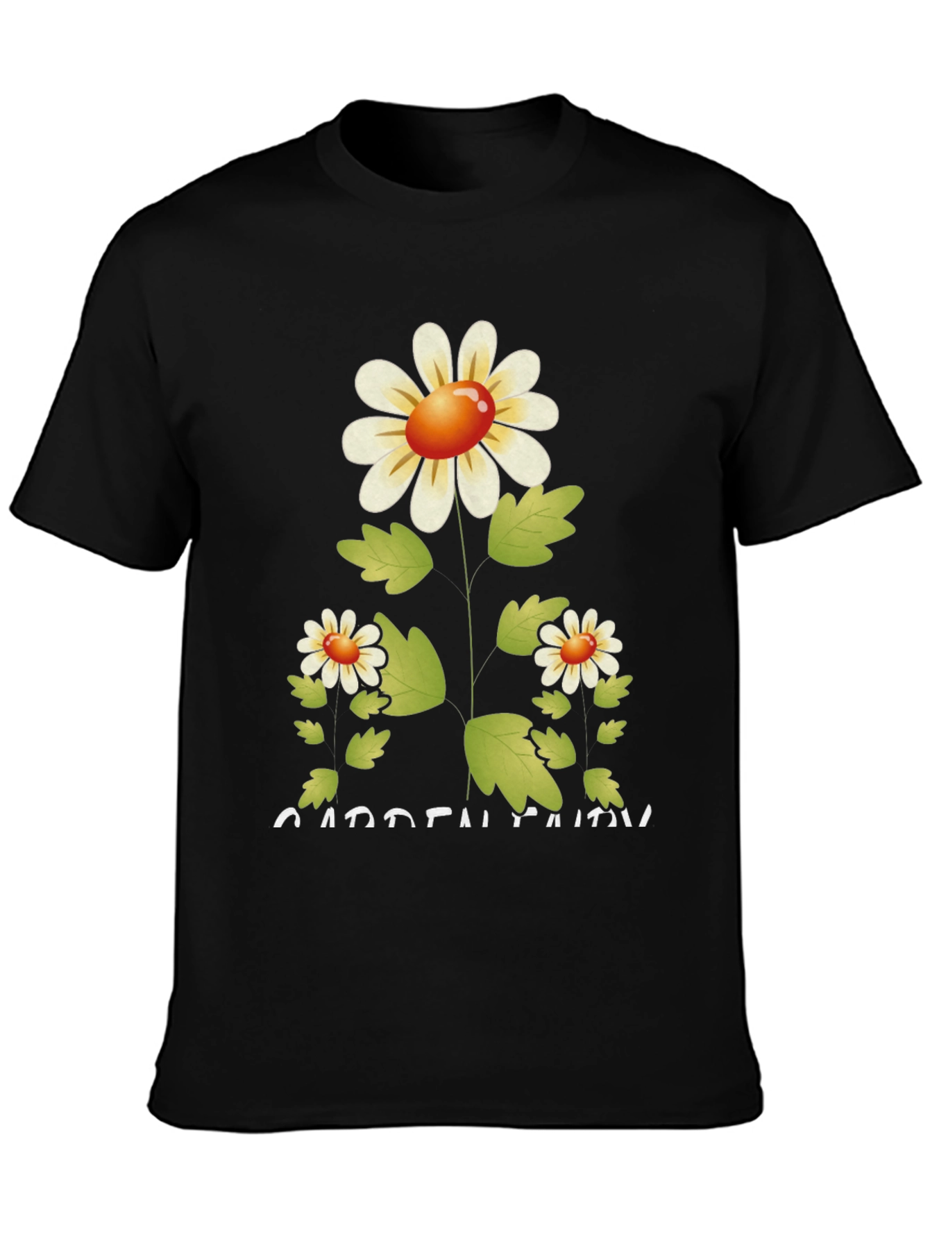 Floral Garden Fairy Graphic T-Shirt