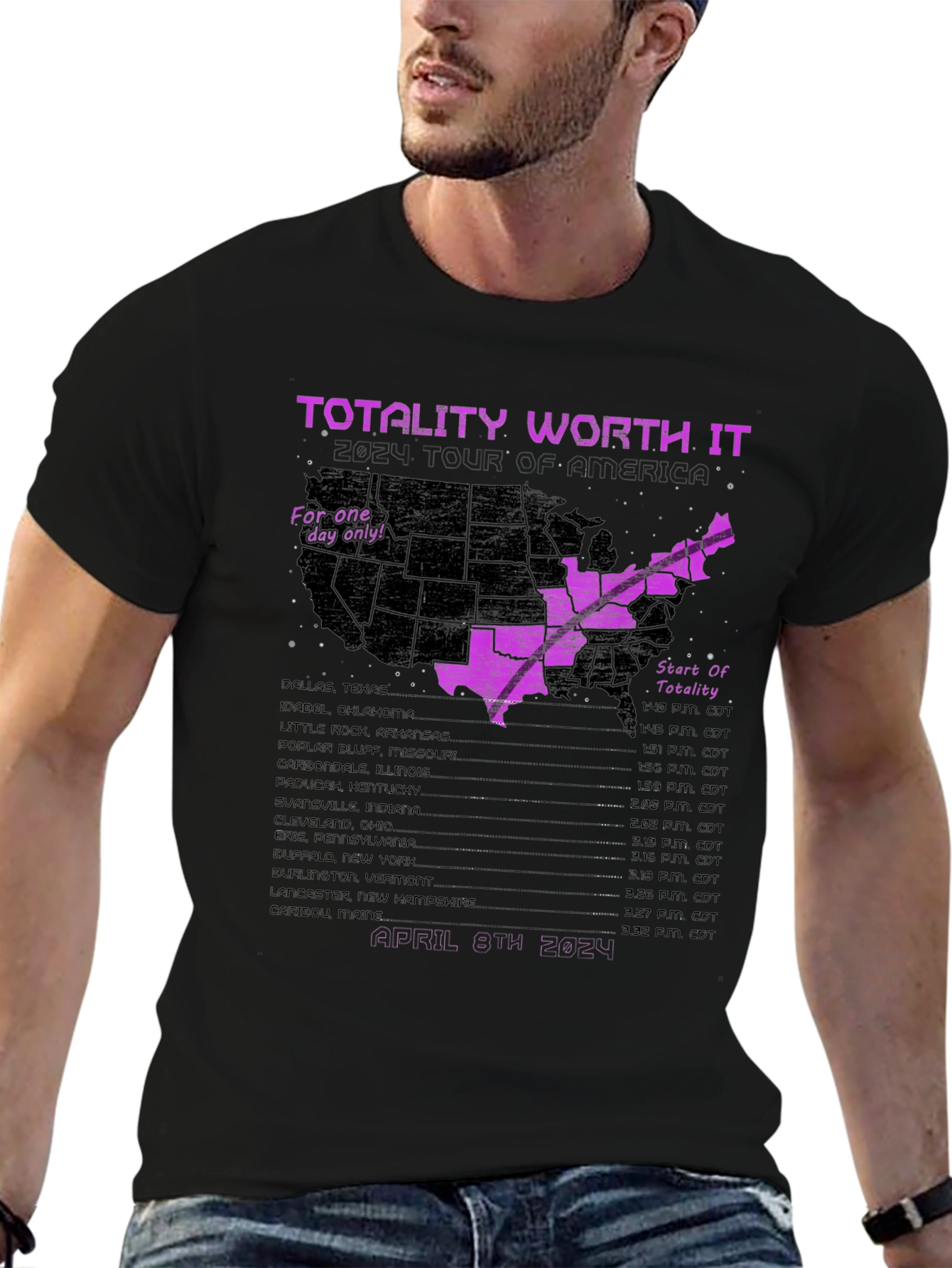 Total Solar Eclipse 2024 T-Shirt