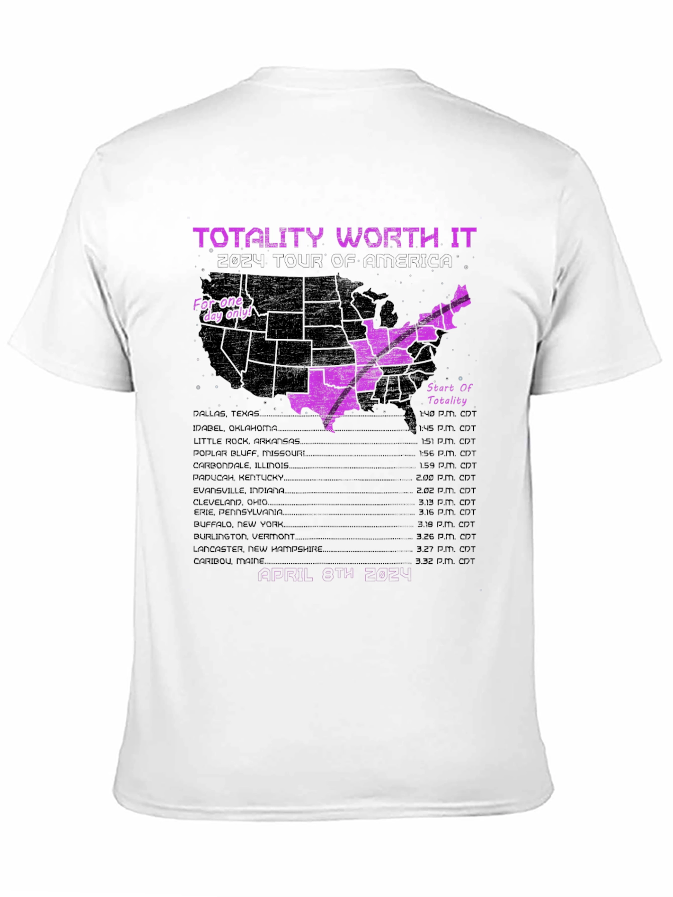Total Solar Eclipse 2024 T-Shirt