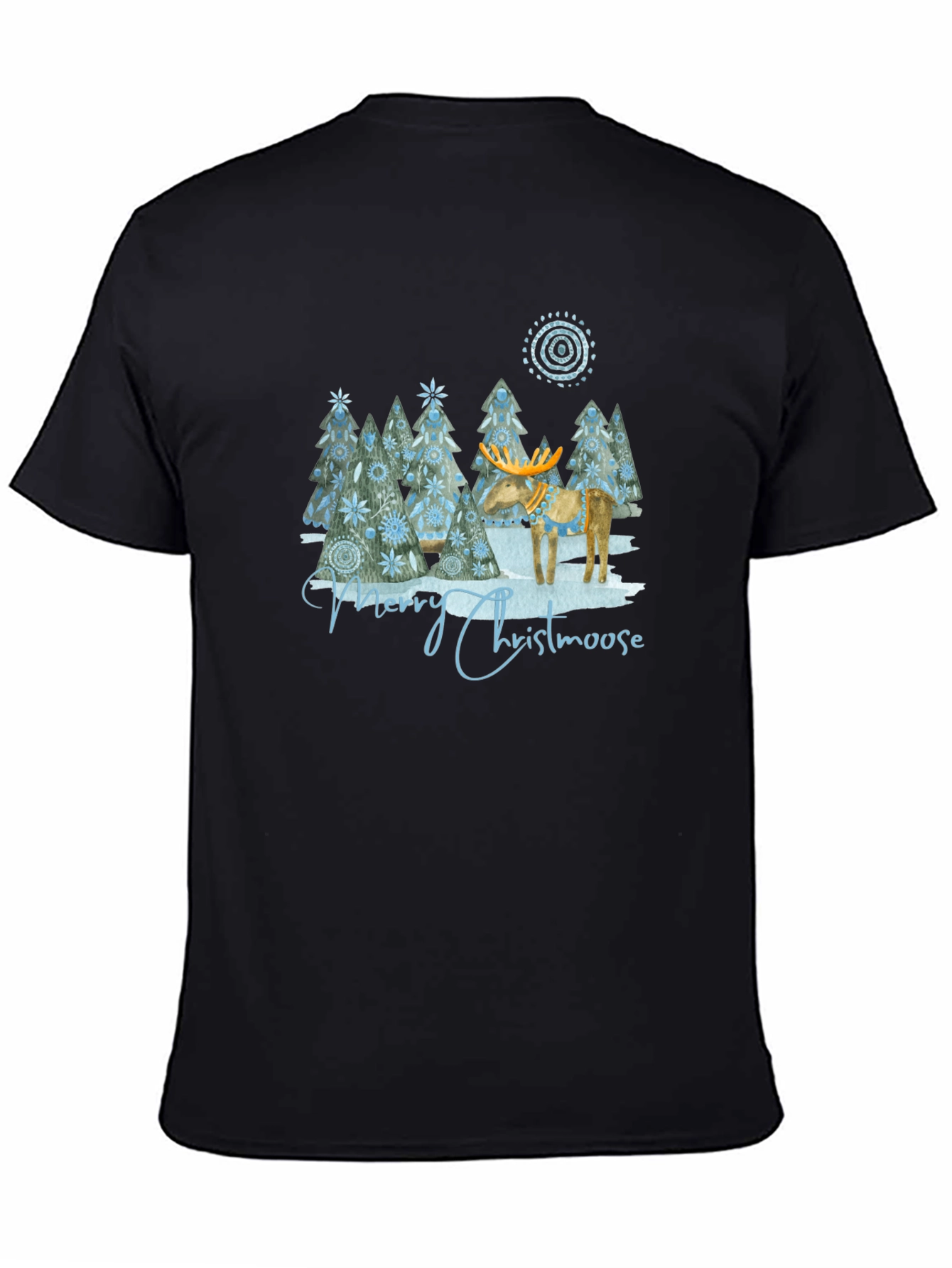 Merry Christmoose Graphic T-Shirt