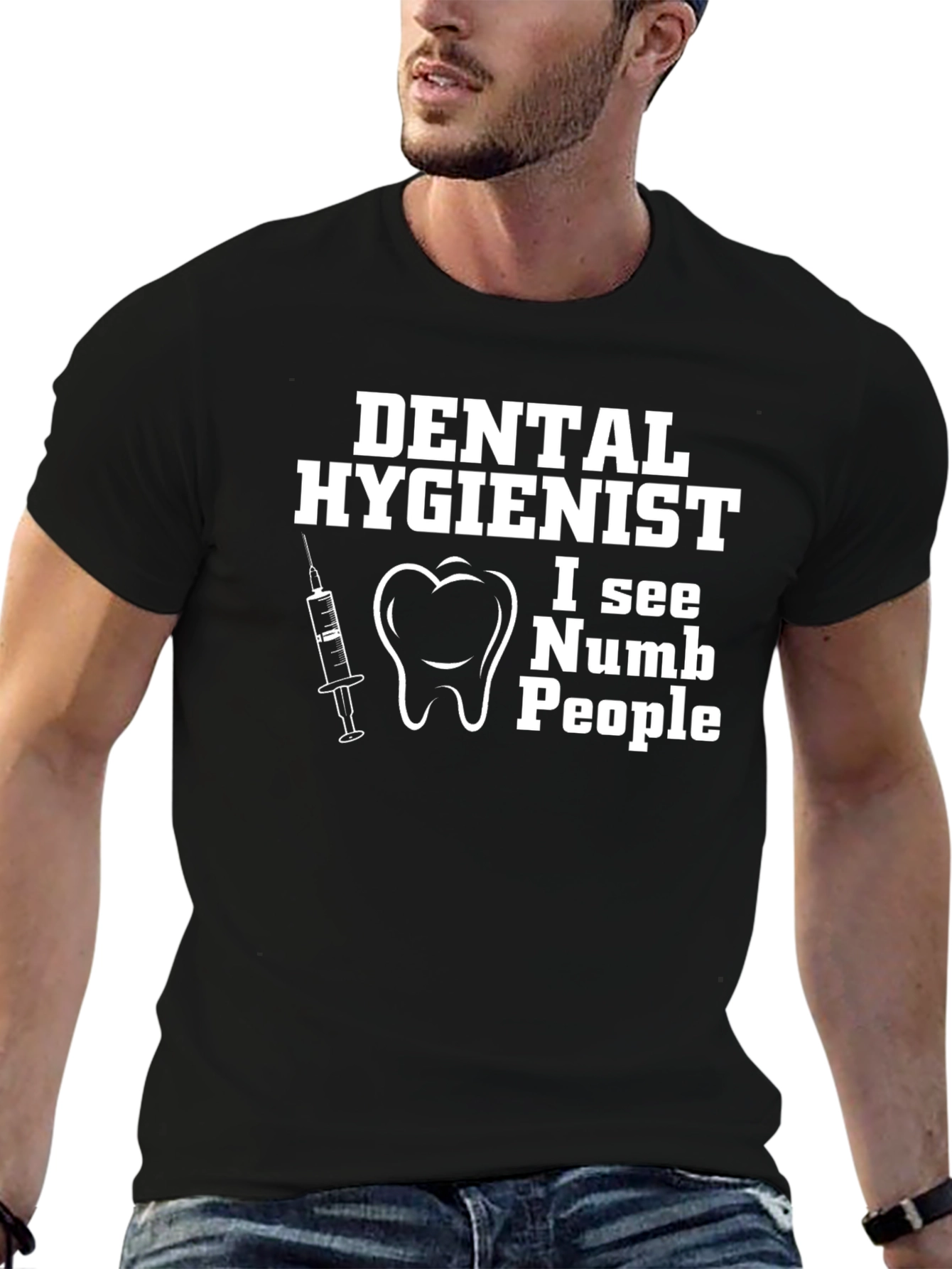 Dental Hygienist T-Shirt - I See Numb People