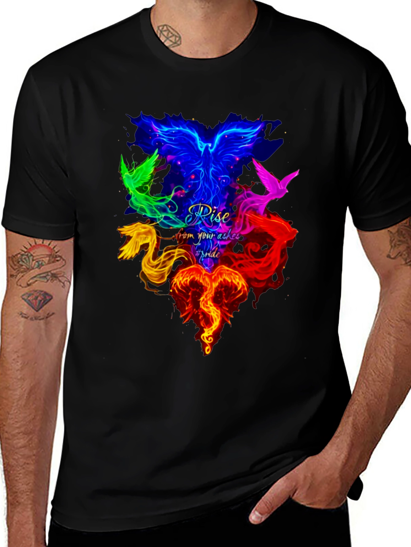 Phoenix Pride T-Shirt - Rise from the Ashes