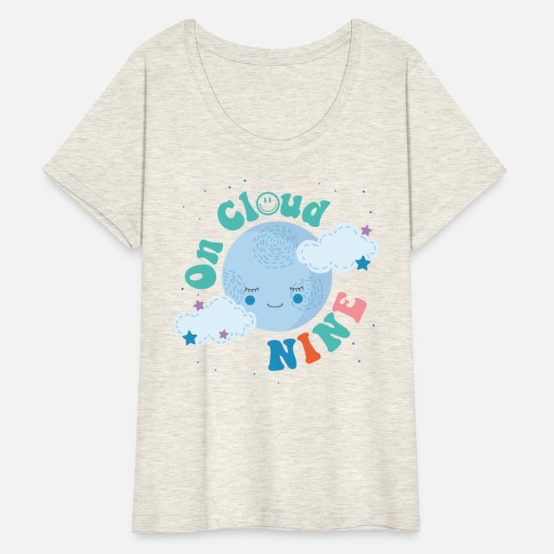On Cloud Nine Groovy Planet Happy 9th Birthday