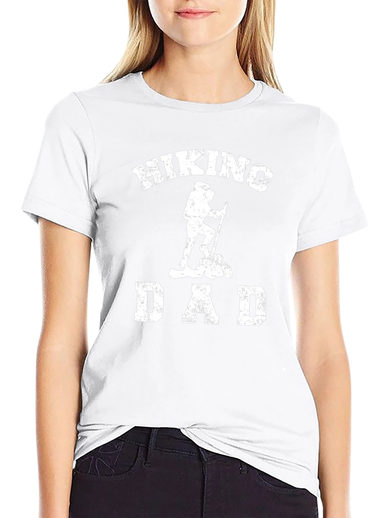 Hiking Dad Graphic T-Shirt - Black