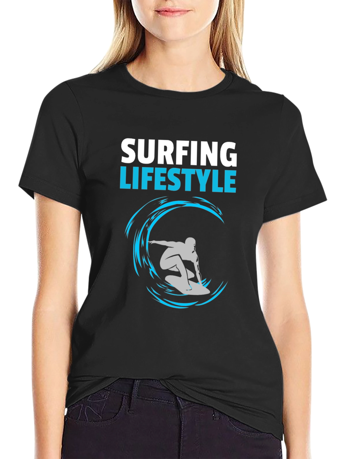 Surfing Lifestyle Graphic Tee